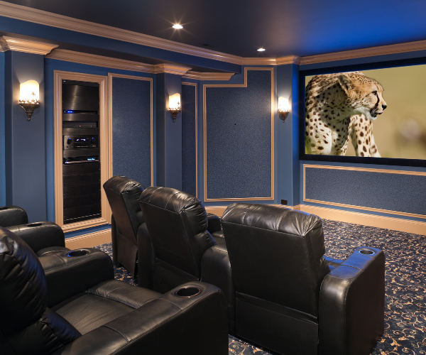 Security Vision HOME THEATER & MEDIA ROOMS